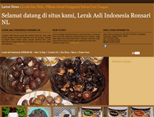 Tablet Screenshot of lerakindonesia.com